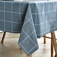 thumbnail image 2 of Fall Sunflower Vinyl Tablecloth Rectangle Plastic PVC Oilcloth Tablecloths Wipeable Table Cloth Cover for Foot Folding Tables Kitchen Dining Room Table Crafting x, 2 of 7