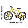 thumbnail image 3 of Mikilon Mini Alloy Racing Bicycle Toy Mini Mountain Bike For Vehicle Home Decoration, 3 of 5