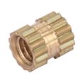 thumbnail image 4 of Insert Moulé en Laiton M2.5 Cylindre Rond Encastré Écrous M2.5x4x3.5; 100 Pcs, 4 of 8