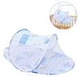 thumbnail image 1 of Portable Foldable Baby Travel Bed Crib with Thin Summer Mosquito Net, 1 of 7