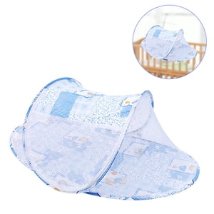 Lit bébé pliable portable avec filet de mousse d'été mince
