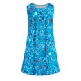 thumbnail image 2 of Robe d'Été pour Femmes Aguichant Robe d'Été pour Femmes Design Décontracté Robe Dégradée Sans Manches Col en V Longue Robe Ample Robe d'Été pour Femmes Robe Longue d'Été pour Femmes Longue Robe d'Été pour Femmes, 2 of 4