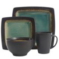 thumbnail image 2 of Gibson Elite Ocean Paradise 16-Piece Dinnerware Set, Jade, 2 of 6