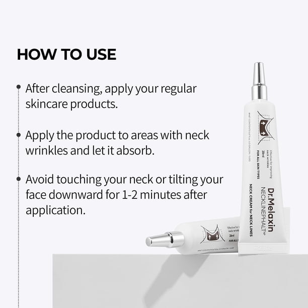 フェイスクリーム DRPL No. 10 Medical Collage Cream Dr. Melaxin Necklinephalt Neck Cream Neck Care, Volume Lifting