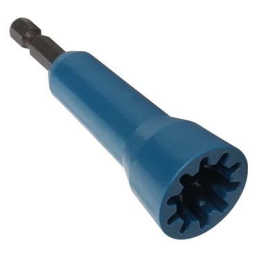Outil de Torsion Connecteur de Douille de Perceuse 1/4 Pouce pour Installation d'Écrou de Fil - Polymère Haute Densité Durable et Efficace pour Électricien et Usage DIY Hzhnb / Métal, Noir