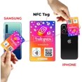 thumbnail image 3 of Custom Reusable Tag-Tap/QR Instagram Review Card -1 Pack Instant Instagram Reviews Card - QR Code and NFC Cards for Business, Instagram Review Tap Card, 3 of 5