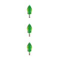 thumbnail image 3 of QualitChoice 1/2/3/5 Fish Lure Artificial Bait 8cm Workmanship Compact Size No Burrs Exquisite Rotating Lures Fishing Tackle Light Green 3PCS, 3 of 6