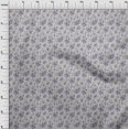 thumbnail image 4 of oneOone Viscose Jersey Light Gray Fabric Floral Craft Projects Decor Fabric Printed By The Yard 60 Inch Wide, 4 of 4