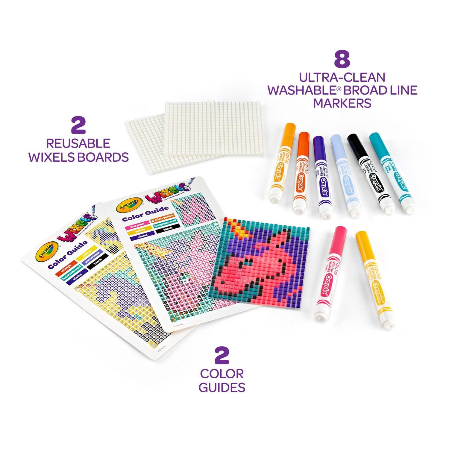 Trousse Crayola Wixels, Licornes