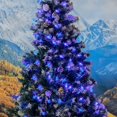 thumbnail image 4 of Novelty Lights 24FT 70 LED C6 Blue LED Christmas Outdoor String Lights, 4 of 8