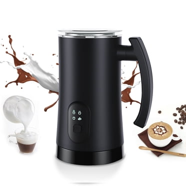 Detachable Milk Frother 11.84oz/350ml Electric Milk Frother and Steamer with Touch Control 400W 4 in