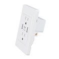 thumbnail image 1 of USB Charger Wall Outlet, Plastic 2 USB Port USB Wall Outlets   for Office, 1 of 7