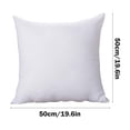 thumbnail image 3 of Dvkptbk Pillow Core Pillow Core Pillow Core Coussin Maison Hôtel Sofa Insert Oreiller Literie, 3 of 7
