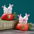 thumbnail image 1 of pitrice Decoration Animal Fashion Storage Box Decor Artificial Boxes Ornament Exquisite Accessory Bedroom Living Home Wall Red White, 1 of 6