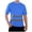 Blue, variant on LUOGENLI Male T-shirts for Mens Hi Vis T Shirts Orange Work Shirt Shirts Reflective Tops T-shirts for Men Graphic Tee Summer Clothes Mens T-shirts Graphic Tees Funny Valentines Orange One Size