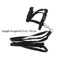 thumbnail image 2 of OULII Accessoires pour Chat Corde de Traction Nylon Noir pour Contrôle de Sécurité 1Ensemble, 2 of 8