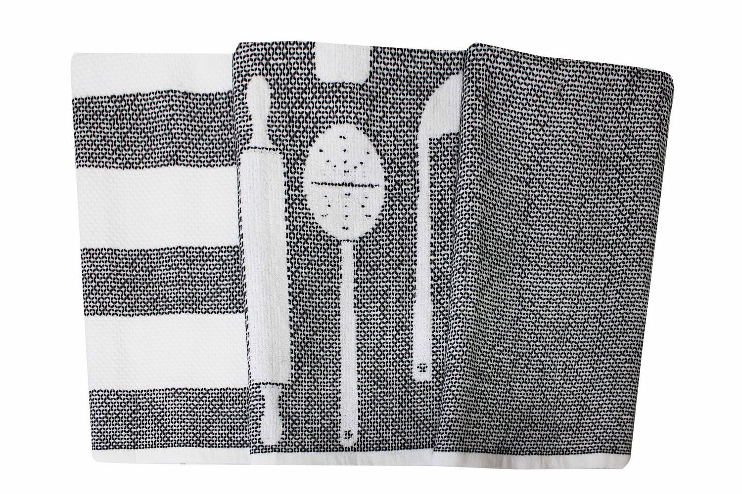 HOME TRENDS PL HT KT 3PK JAC BLK