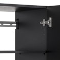 thumbnail image 3 of Prepac HangUps 30" Upper Storage Cabinet, Black, 3 of 9