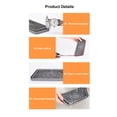 thumbnail image 4 of 2 Pack Cuttable Refrigerator Drip Catcher, Water Absorbent Fridge Water Dispenser Drip Tray, Silicone Refrigerator Drip Tray Catcher for  for Samsungs Fridge Accessories, 4 of 7