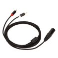 thumbnail image 4 of XLR Male To 2  Cable, HiFi Clear Signal Lossless XLR Y Splitter Cord 3 Pin XLR Cable For Mixing Console, Power , Active Speaker, Microphone, 4 of 8