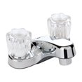 thumbnail image 1 of Robinet de Lavabo à Deux Poignées Non Métallique&44; 4 Po - Chrome, 1 of 1