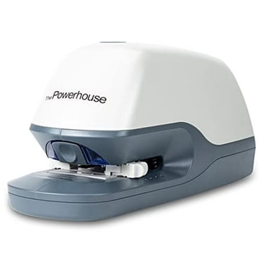 PraxxisPro Agrafeuse Électrique Robuste Professionnelle pour Bureau, Agrafeuse pour la Maison, l'École et les Affaires pour 2 à 40 Feuilles, Comprend un Retire-Agrafeuse, un Cordon d'Alimentation pour l'Alimentation CA et 5000 Agrafes Standard