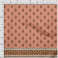 thumbnail image 1 of Soimoi Poly Georgette Fabric Stripe,Leaves & Floral Panel Print Fabric by Yard 42 Inch Wide, 1 of 2