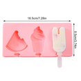thumbnail image 2 of Coofit Kitchen Popsicle Mold Silicone DIY Ice Pop Maker Ice Cream Mold with Lid & Stick, 2 of 10
