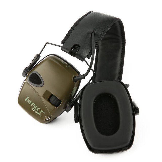 Electronic Folding Ear Protector Anti-Noise Earmuffs for Shooting Hu nting