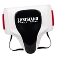 thumbnail image 4 of jinwen Boxing Groin Protector Adjustable Abdominal Guard for Muay Thai Sanda Karate White Black, 4 of 9
