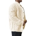 thumbnail image 2 of Birdeem Mens Cardigan Sweaters with Buttonsmens Fashion Warm and Winter Solid Wool Knitted Sweater Button Cardigan Jacket, 2 of 4