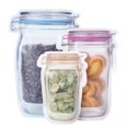 thumbnail image 4 of Preservation Fridge Freezing Food Storage Reusable Jar Bags  Fresh Produce 28Pc, 4 of 6