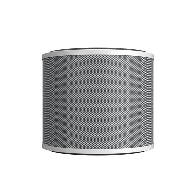 HONEYWELL TT REMPL FILTER « O » Purificateur d'Air Cylindrique avec Pré-Filtre Extérieur en Maille Noire et Rebords Métalliques Argentés, Contenant un Véritable Milieu HEPA HONEYWELL et un Noyau de Charbon Activé pour Capter 99,97 % des Allergènes Aériens et Réduire les Odeurs Lors de la purification de l'Air à la Maison.
