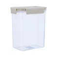 thumbnail image 2 of RXIRUCGD Push-Button Airtight Container Plastic Food Storage Canister Dry Food Dispenser Jar Grain Storage Bin, 2 of 7