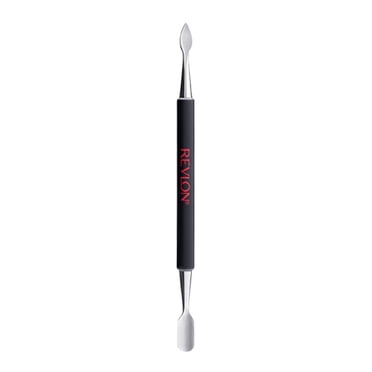 Revlon Outil de Soin des Ongles Expert à Double Embout, Outil de Soin des Ongles en Acier Inoxydable Nettoie sous les Ongles et Soulève les Cuticules