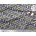 thumbnail image 2 of Soimoi Green polyester Crepe Fabric Mandala & Paisley Print Fabric by Yard 42 Inch Wide, 2 of 4