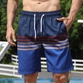 thumbnail image 5 of Ketyyh-chn99 Shorts pour Hommes Décontractés de Plage Mode Maillots de Bain pour Hommes avec Doublure Entrejambe Shorts de Bainshorts Rouge,2TG, 5 of 5