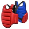 thumbnail image 4 of Taekwondo And Karate Chest Guard For Taekwondo Karate Practitioners Adjustable Belt Protector Protection Martial Arts Red Blue Red Blue S, 4 of 9