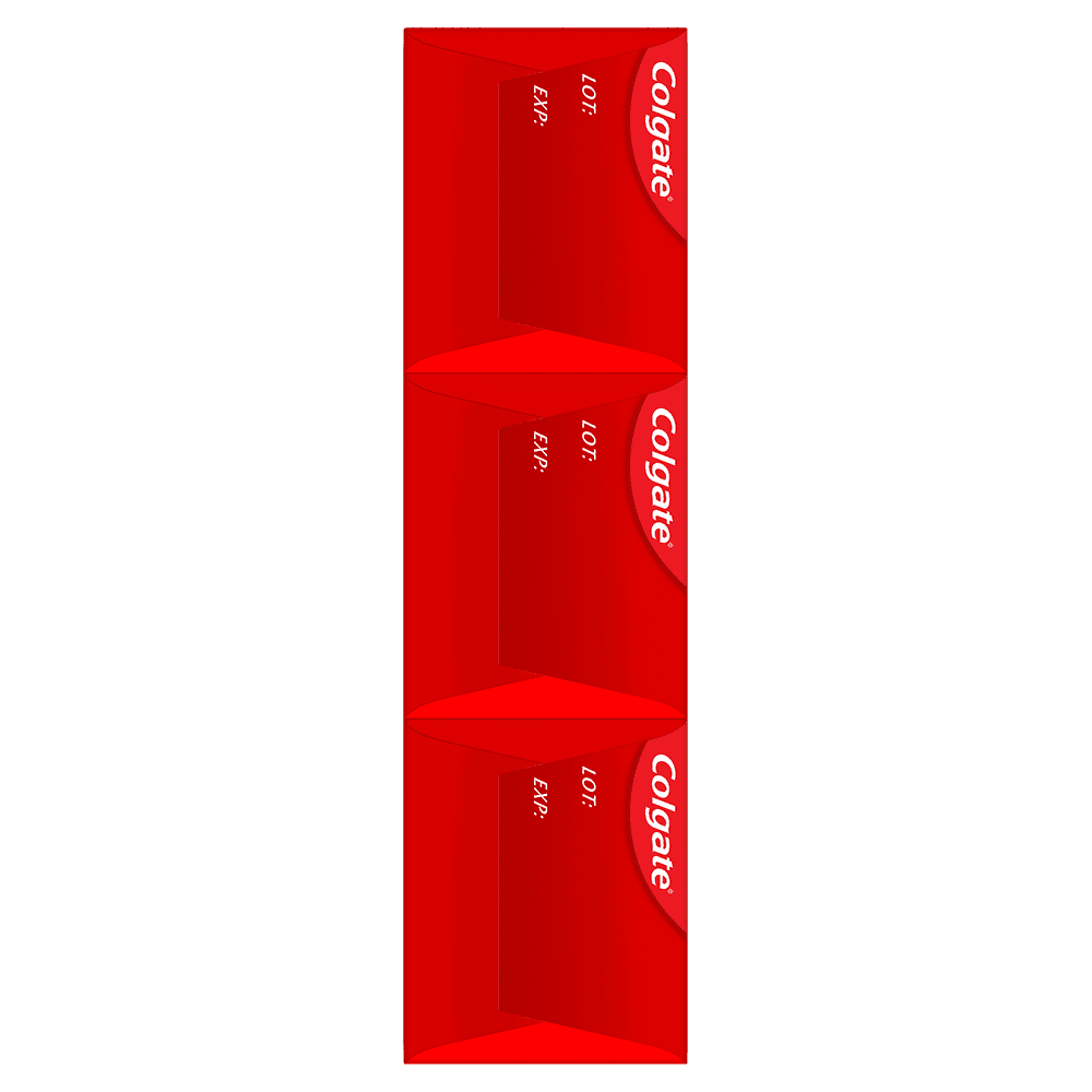 Colgate Optic White Stain Fighter Fresh Mint Teeth Toothpaste Gel, Value pack 3x90ml