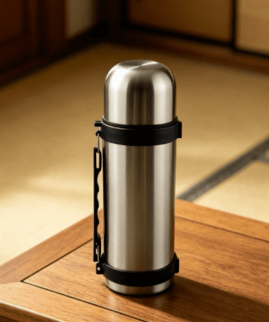 Mainstays 1L Flacon isolé en acier inoxydable pour boissons chaudes et froides
