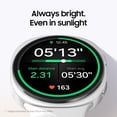 thumbnail image 2 of Restored Samsung Galaxy Watch8 (44mm, Silver) Bluetooth, AMOLED Display, BioActive Sensors, Wear OS 6 - Open Box, 2 of 7