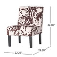 thumbnail image 4 of Velmero - CHAIR (two chairs),Brown-White, 4 of 12