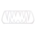 thumbnail image 1 of Grille en Acier Inoxydable Sans Perçage Grille de Radiateur en Aluminium Pièces Décoratives Insert de Dents pour Ryker, 1 of 7
