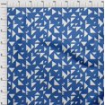 thumbnail image 4 of oneOone Tissu Popeline de Coton Triangle Imprimé Géométrique par Yard 56 Pouces de Large, 4 of 5