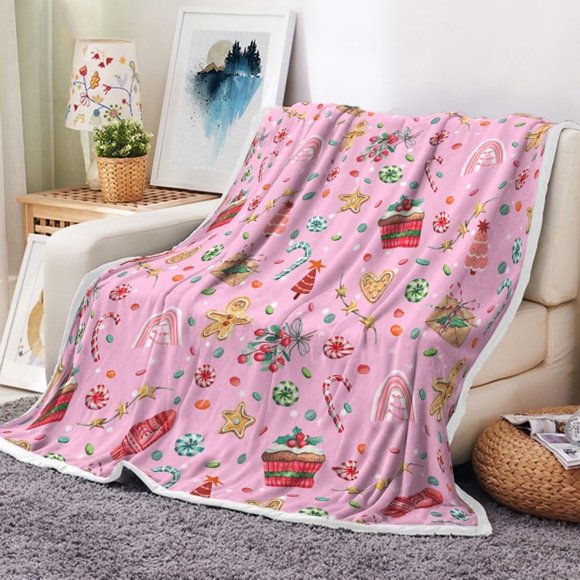 Couverture Jetée Halloween Maison Hantée, Lune Fantôme Douce Couverture Noire Légère, Couverture en Flanelle Durable et Confortable Anti-Boulochage pour Bébé Enfants Meilleure Déco Maison 40 Pouces"x50 Pouces"