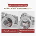 thumbnail image 4 of 10-Pack Leakproof Faucet Gasket Sealing Rings - Replaces Teflon Tape for Pipe Fittings - Waterproof Sleeve Installation Tool-Free, 4 of 7