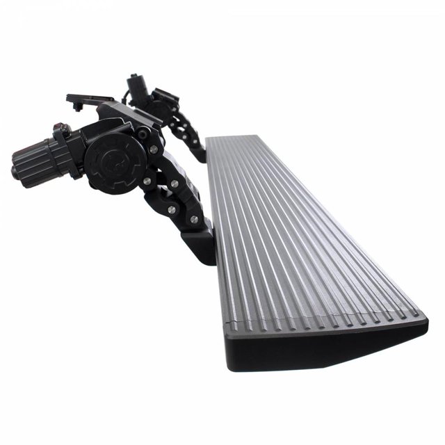 Go Rhino Tableau de Course 20444587 Pcs E-Board E1; Noir Texturé; Aluminium; Éclairé; Support de Panneau Basculant