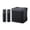 Black, variant on Birdeem Home Audio Karaoke Machine with 2 Wireless Microphones, 3000Mah Portable Microphone Speaker Set, Bluetooth 5.0 Rechargeable Pa System Stage Subwoofer