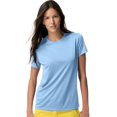 thumbnail image 1 of Hanes T-Shirt Femme Cool DRI, 3X, Bleu Clair, 1 of 1