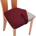 thumbnail image 3 of Abbracc Dining Room Chairs Covers Dining Chair Seat Covers Removable Red, 3 of 9